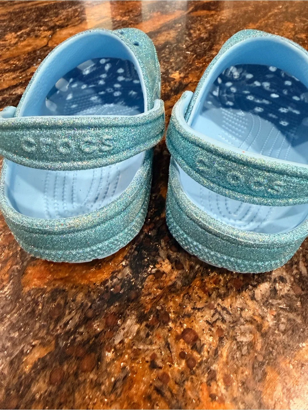 CROCS sparkling teal